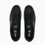 Мужские кроссовки Puma Smash 3.0 L из натуральной кожи чёрные модель 5702