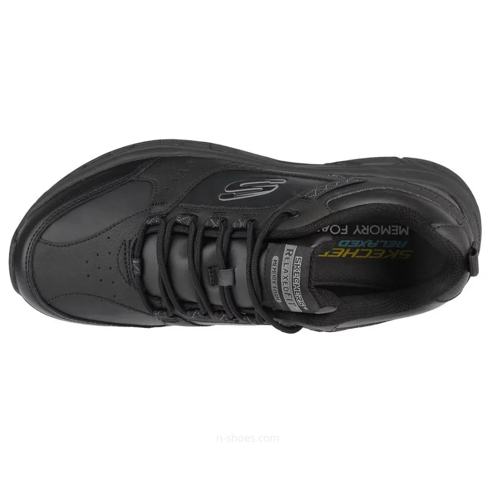 Чоловічі чорні кросівки Skechers Redwick (США) модель 5719