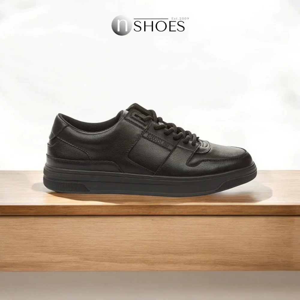 Мужские кожаные демисезонные кроссовки KEDDO (Великобритания) модель 5723