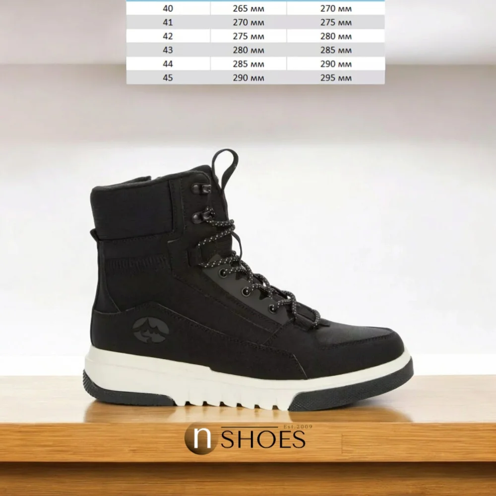 GRUNBERG 148198 13-01W 5733 - чоловічі зимові черевики з вовняним утепленням