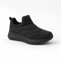 Мужские черные термо кроссовки слипоны GRUNBERG 148196 17-01E 5740 из нейлона и мембрана Gore-Tex в стиле Merrell Nova Sneaker Moc