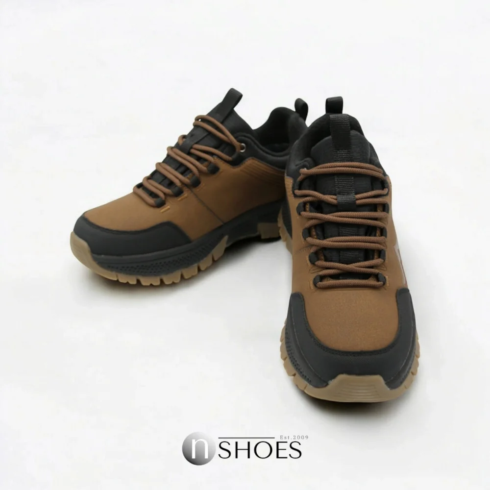 Мужские кожаные термо кроссовки GRUNBERG (Италия) с утеплением на мембране Gore-Tex модель 5743