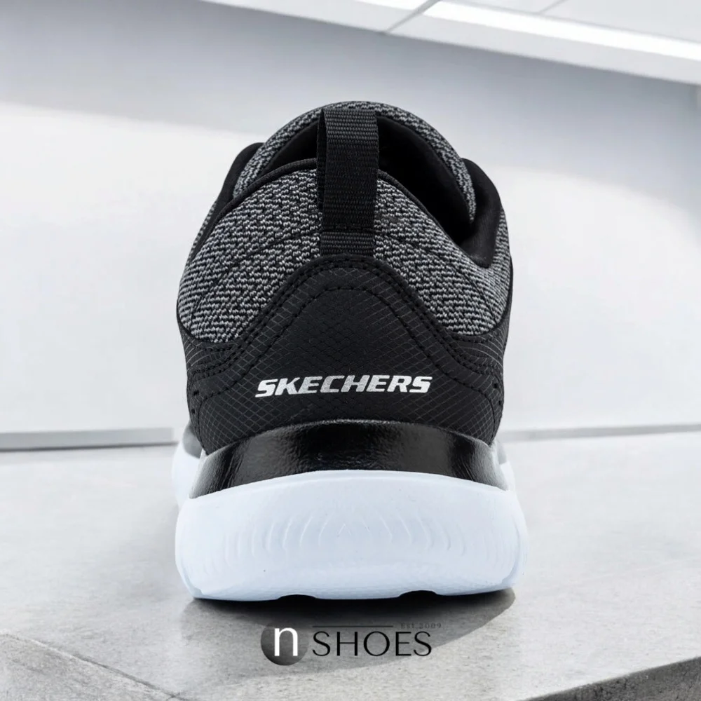 Мужские черные кроссовки Skechers South Rim 52812 BKW модель 5758
