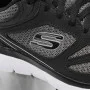 Мужские черные кроссовки Skechers South Rim 52812 BKW модель 5758
