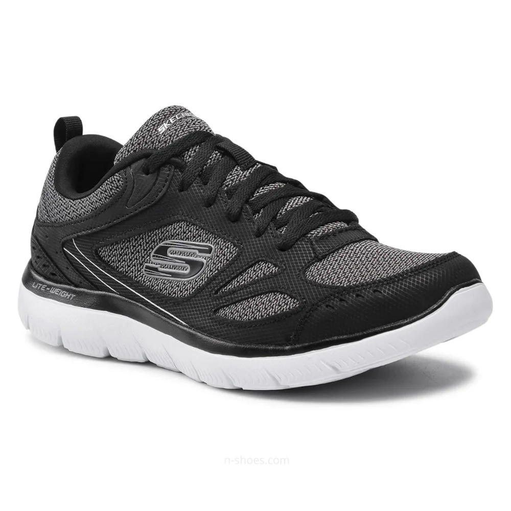 Мужские черные кроссовки Skechers South Rim 52812 BKW модель 5758