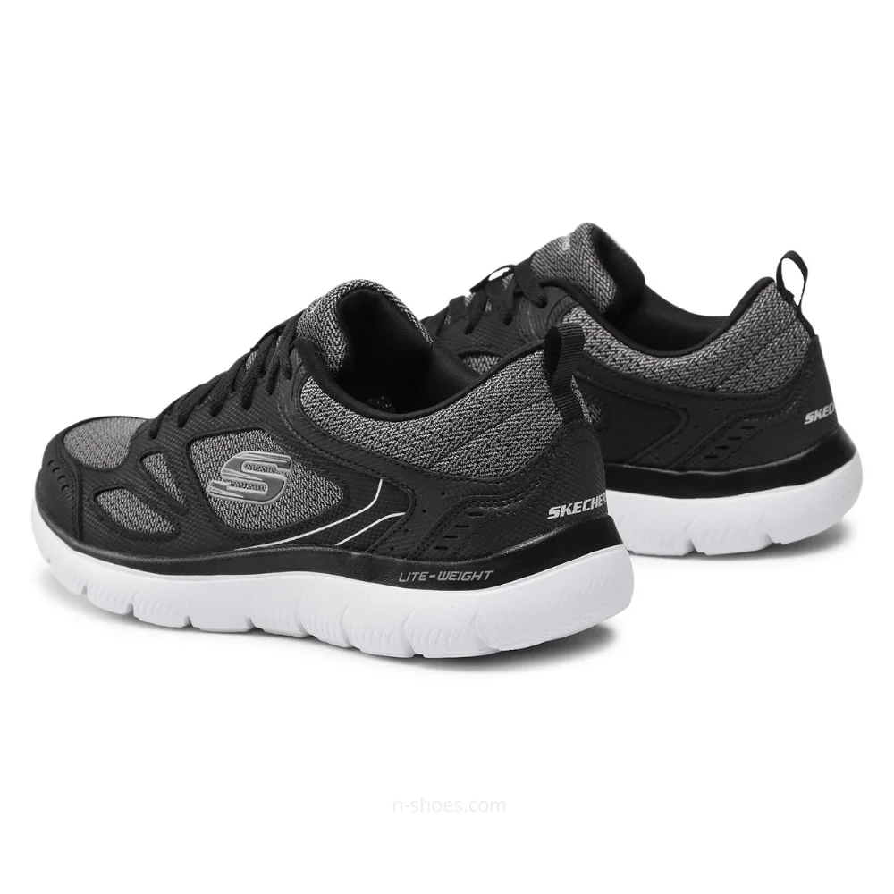 Мужские черные кроссовки Skechers South Rim 52812 BKW модель 5758