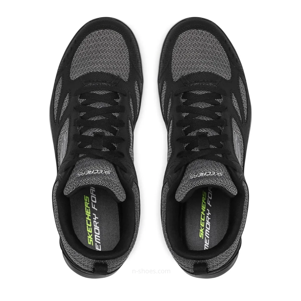 Мужские черные кроссовки Skechers South Rim 52812 BKW модель 5758