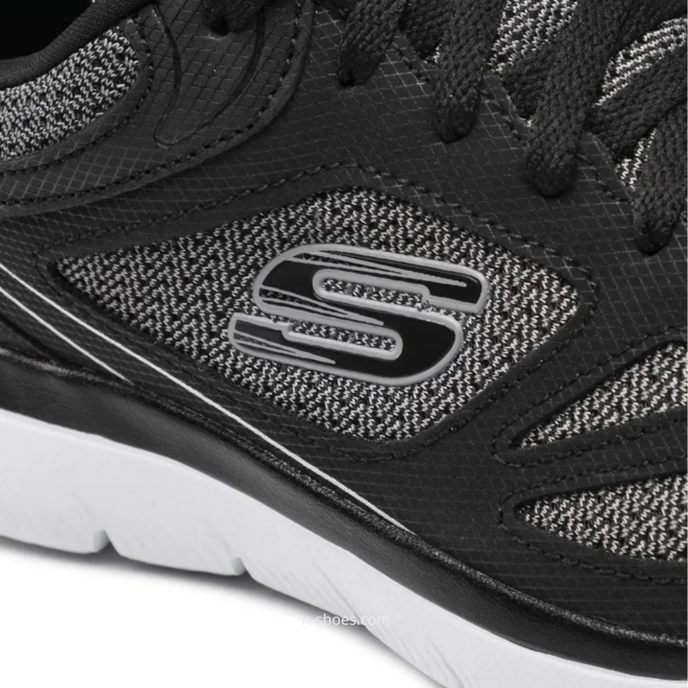 Мужские черные кроссовки Skechers South Rim 52812 BKW модель 5758