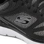 Мужские черные кроссовки Skechers South Rim 52812 BKW модель 5758