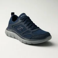 Мужские синие кроссовки Skechers South Rim 52812 NVY 5759 комфортные со стелькой Memory Foam™ оригинальные от американского бренда