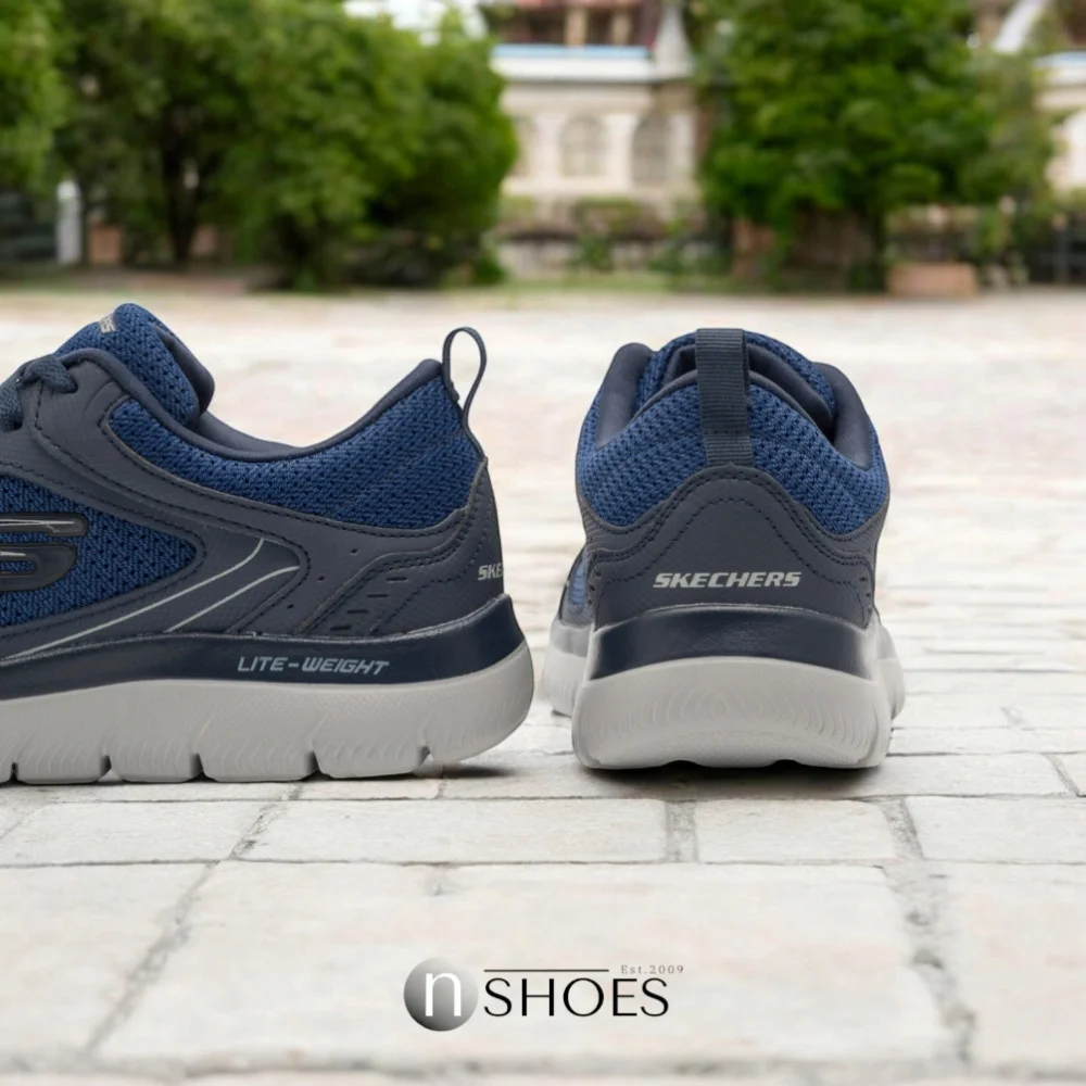 Men’s Blue Sneakers Skechers South Rim 52812 NVY 5759