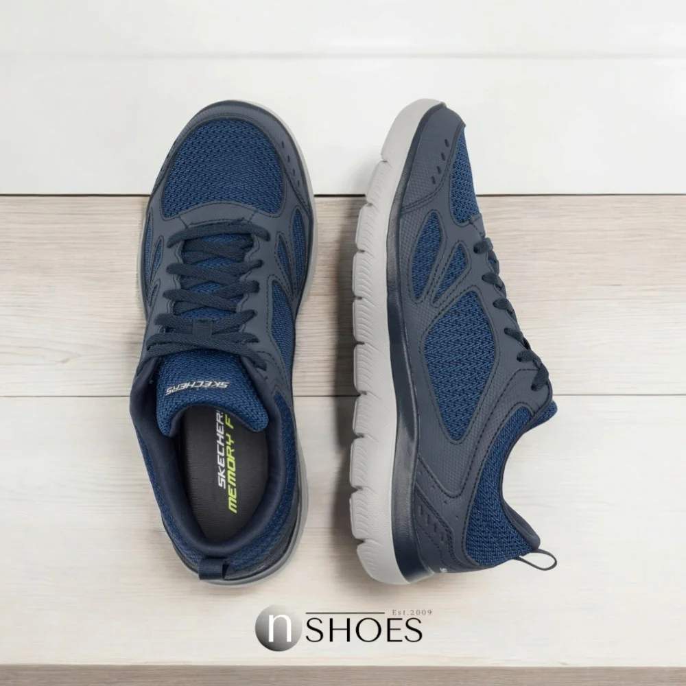 Men’s Blue Sneakers Skechers South Rim 52812 NVY 5759