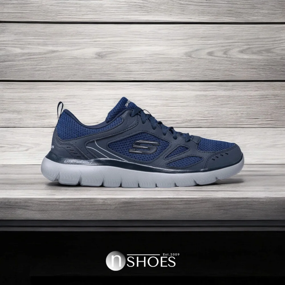 Men’s Blue Sneakers Skechers South Rim 52812 NVY 5759