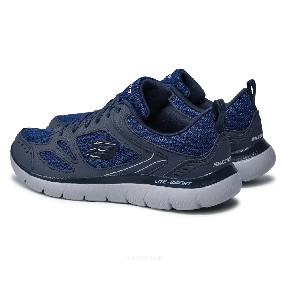 Men’s Blue Sneakers Skechers South Rim 52812 NVY 5759