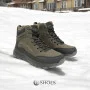 Чоловічі зимові хакі черевики GRUNBERG (Італія) модель 5762