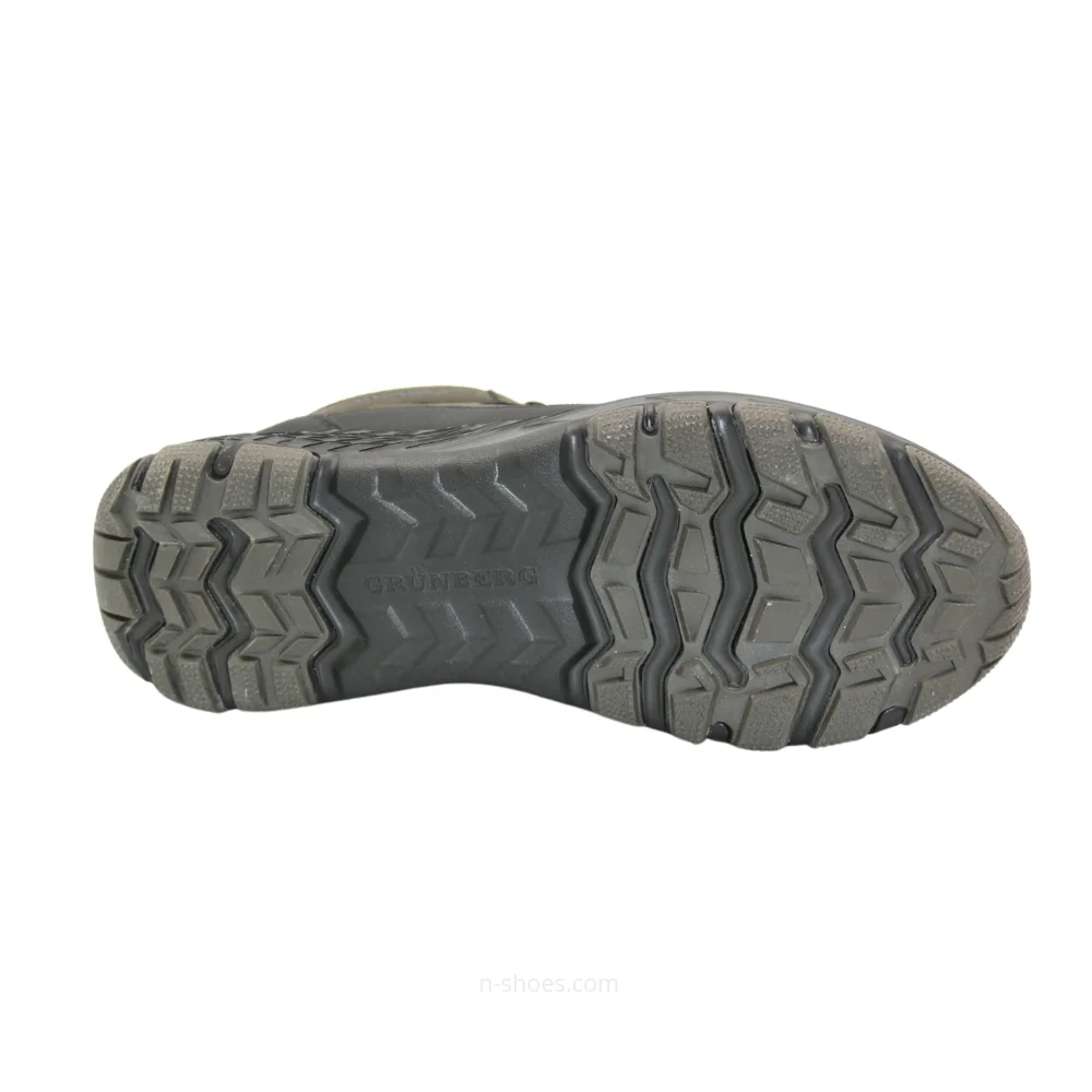 Чоловічі зимові хакі черевики GRUNBERG (Італія) модель 5762