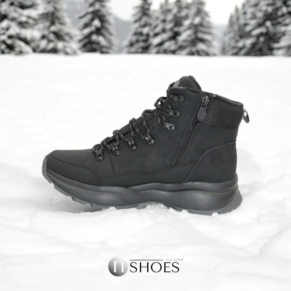 Мужские кожаные зимние ботинки GRUNBERG (Италия) модель 5763