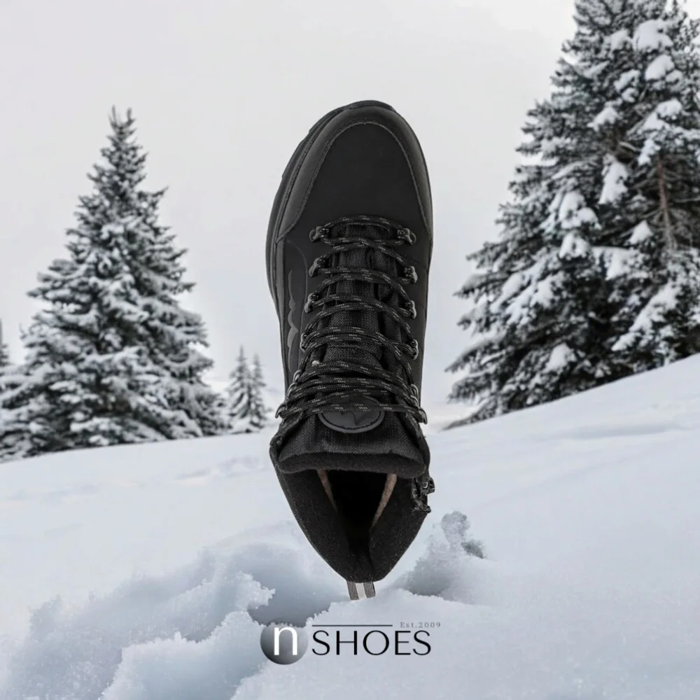 Мужские кожаные зимние ботинки GRUNBERG (Италия) модель 5763