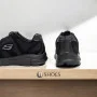 Skechers Flash Point 58350 BBK 5767 чорні шкіряні кросівки з устілкою Memory Foam