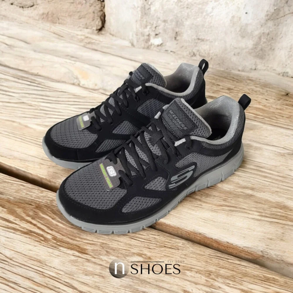 Чоловічі чорні кросівки Skechers Agoura 52635 BKGY модель 5769