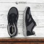 Чоловічі чорні кросівки Skechers Agoura 52635 BKGY модель 5769