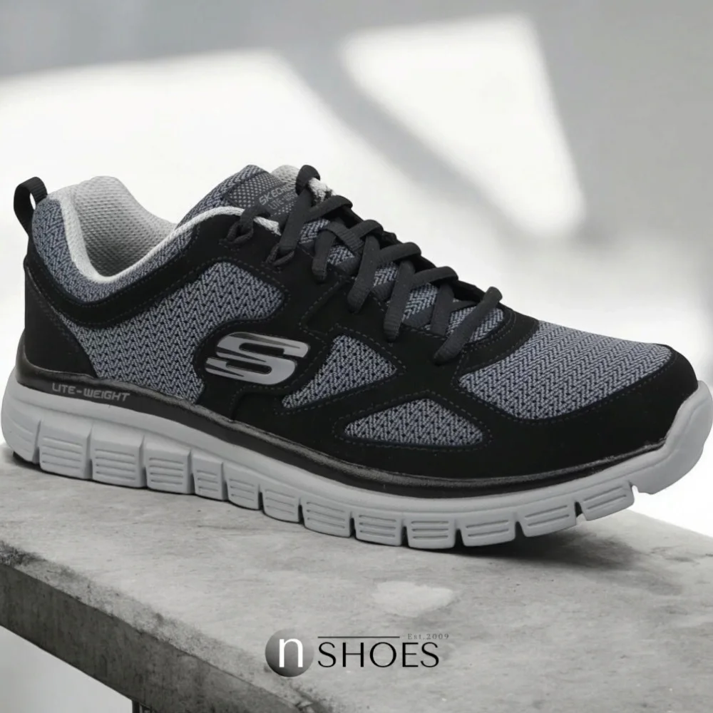 Чоловічі чорні кросівки Skechers Agoura 52635 BKGY модель 5769