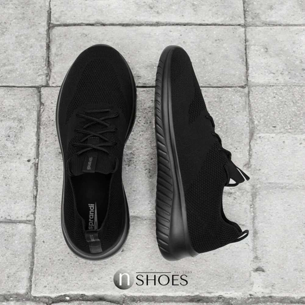 Чоловічі чорні кросівки Sprandi MP-S23R241A-8 модель 5772