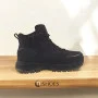 Men’s black winter leather boots GRUNBERG 148173-11-01 5773