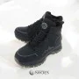 Men’s black winter leather boots GRUNBERG 148173-11-01 5773