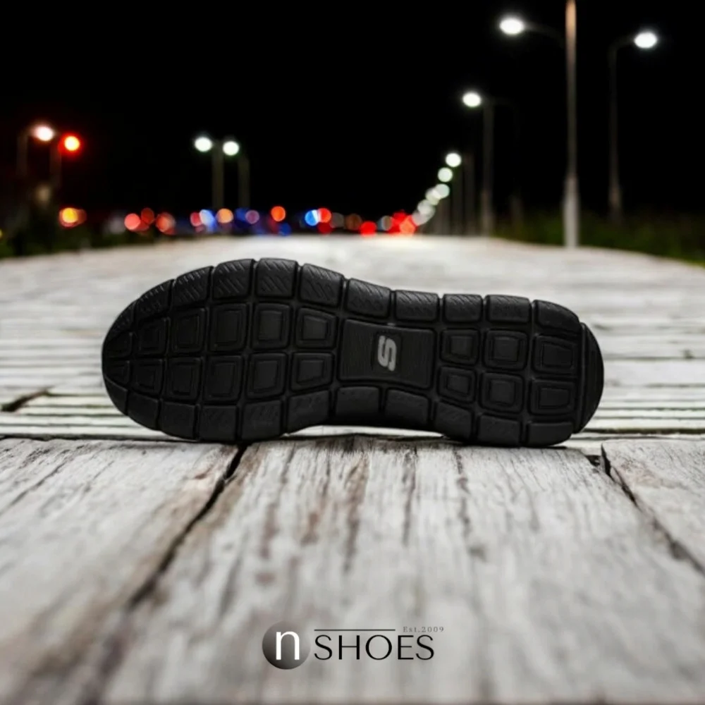 Мужские черные кроссовки Skechers Scloric 52631 BBK модель 5782