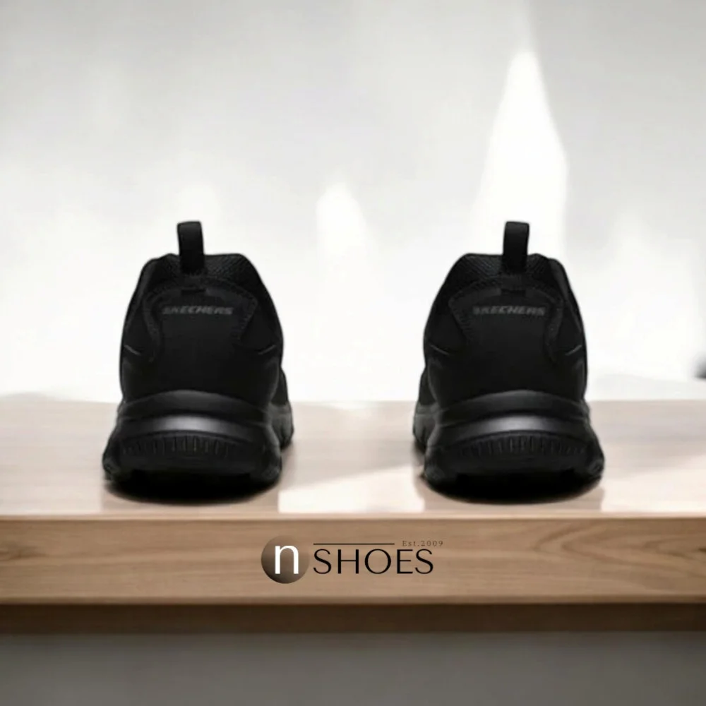 Мужские черные кроссовки Skechers Scloric 52631 BBK модель 5782