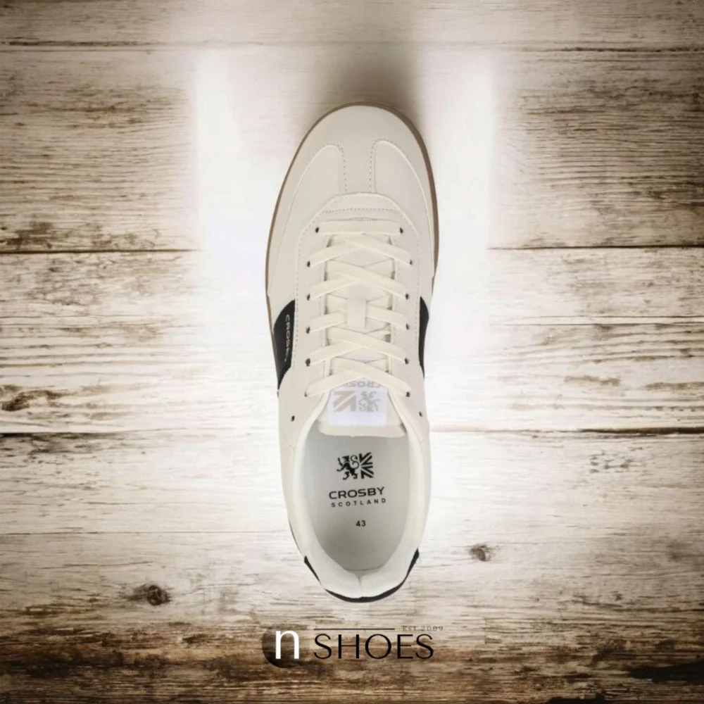 Чоловічі шкіряні демісезонні кросівки Crosby 457098-05-02W 5820 у стилі BOSS Brenta