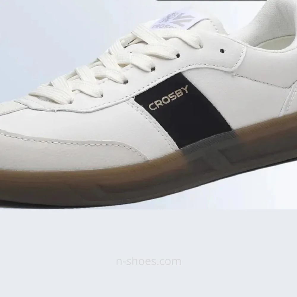 Чоловічі шкіряні демісезонні кросівки Crosby 457098-05-02W 5820 у стилі BOSS Brenta