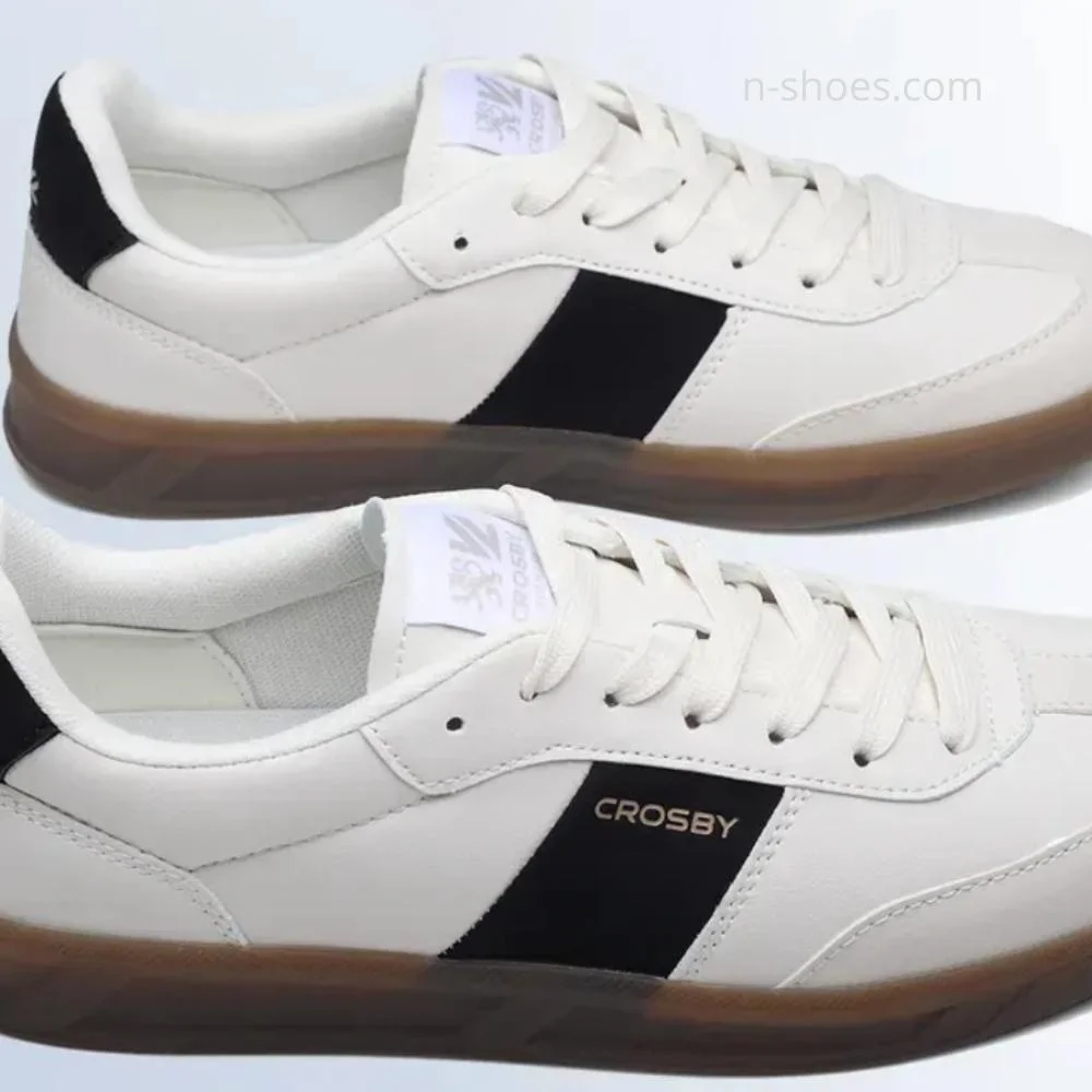 Чоловічі шкіряні демісезонні кросівки Crosby 457098-05-02W 5820 у стилі BOSS Brenta