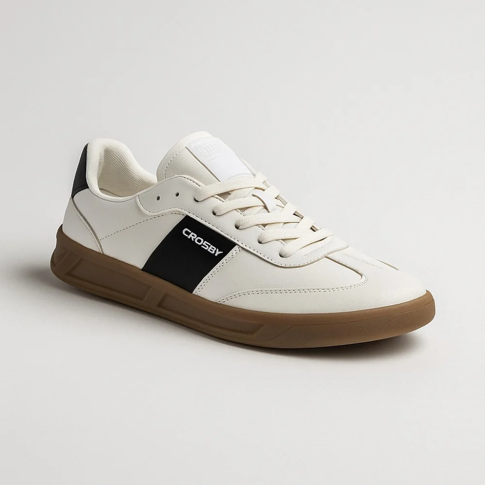 Чоловічі шкіряні демісезонні кросівки Crosby 457098-05-02W 5820 у стилі BOSS Brenta