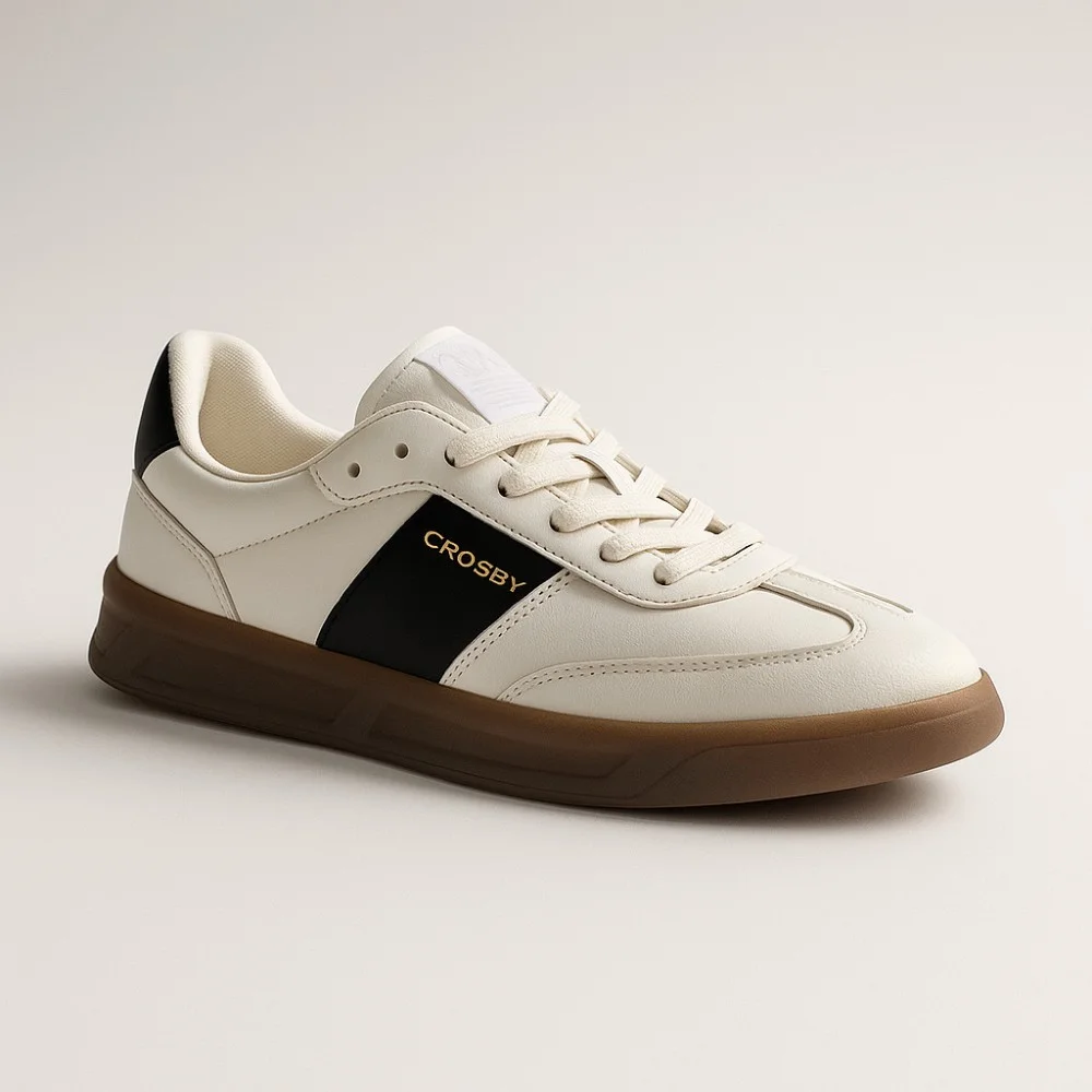 Чоловічі шкіряні демісезонні кросівки Crosby 457098-05-02W 5820 у стилі BOSS Brenta