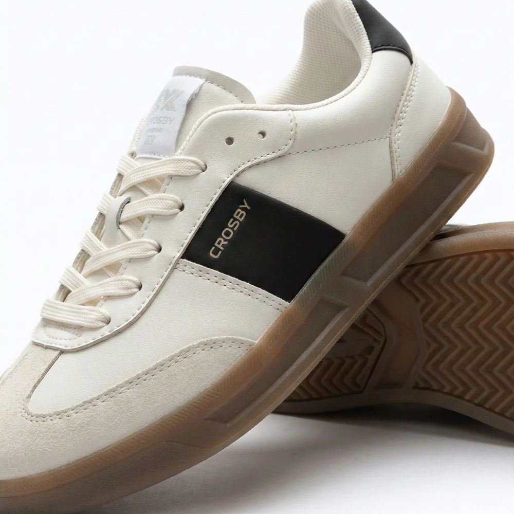 Чоловічі шкіряні демісезонні кросівки Crosby 457098-05-02W 5820 у стилі BOSS Brenta