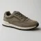 Men's demi-season khaki sneakers GRUNBERG 157721 02-03E 5823 for the city from the Italian brand in the style of Tommy Hilfiger Modern Runner