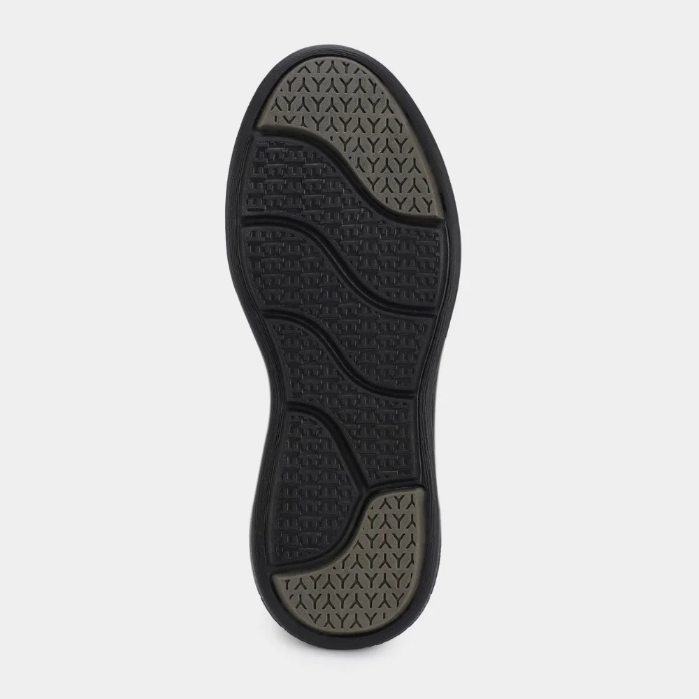 Чоловічі чорні туфлі-кросівки GRUNBERG 157797 02-01E 5824 з натуральної шкіри