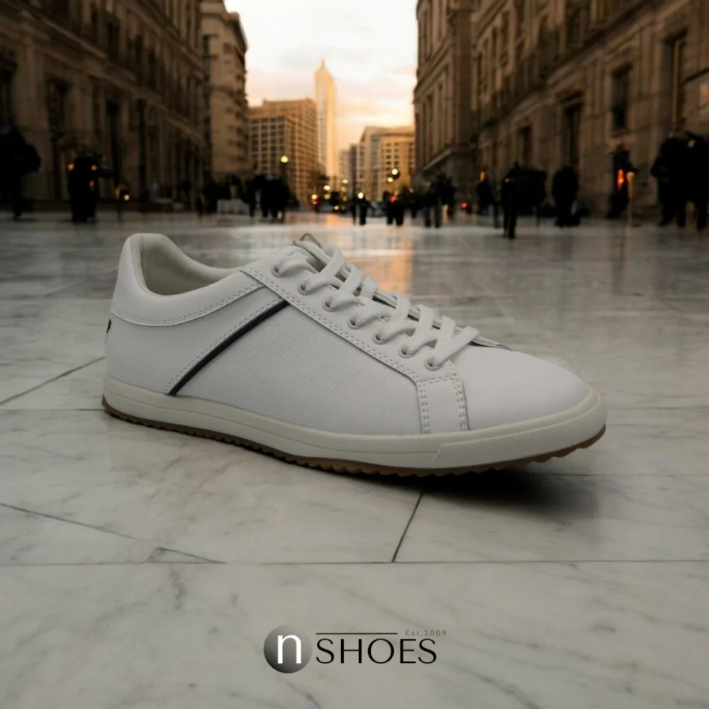 Мужские кожаные кеды KEDDO 857184 02-02E модель 5829