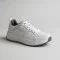 White sneakers GRUNBERG 157596 10-01 5830 made of genuine leather and fabric from the Italian brand in the style of Skechers Go Run