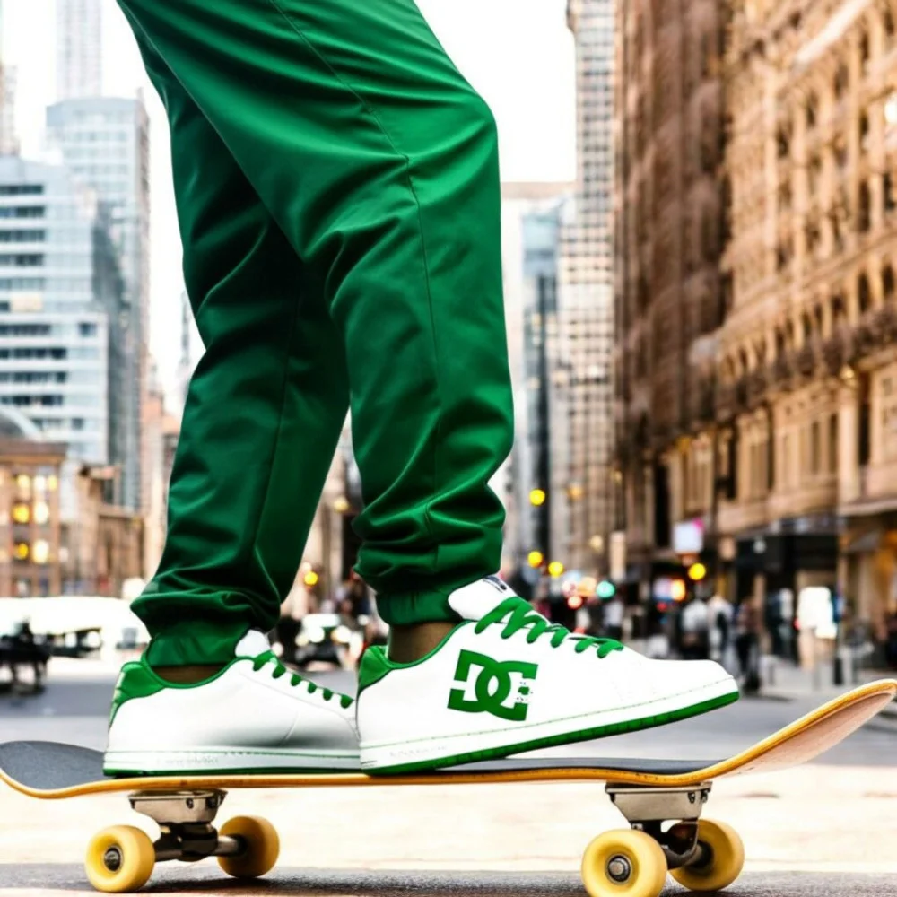 Чоловічі дуті кросівки з великими шнурками хайтопи DC Gaveler модель 5899