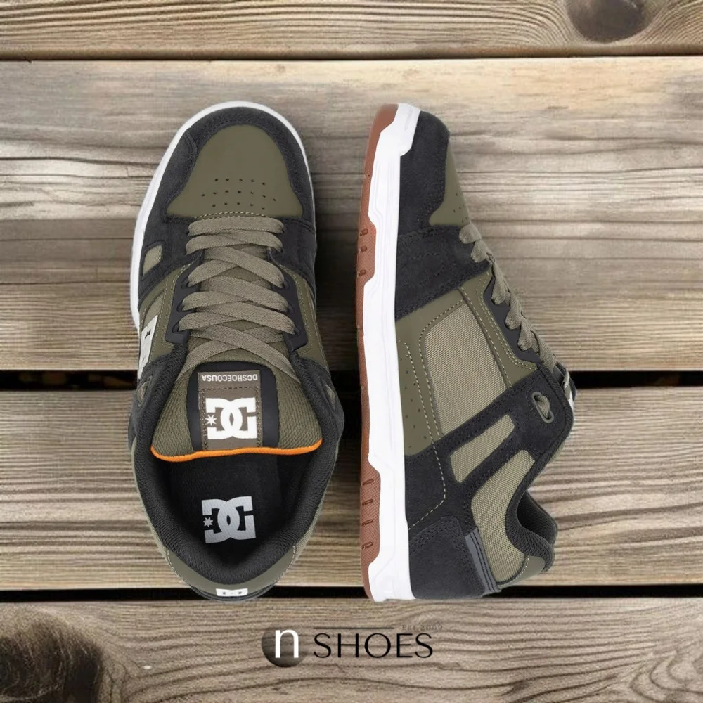 Чоловічі зелені хайтопи DC Stag 320188-ARO 5902