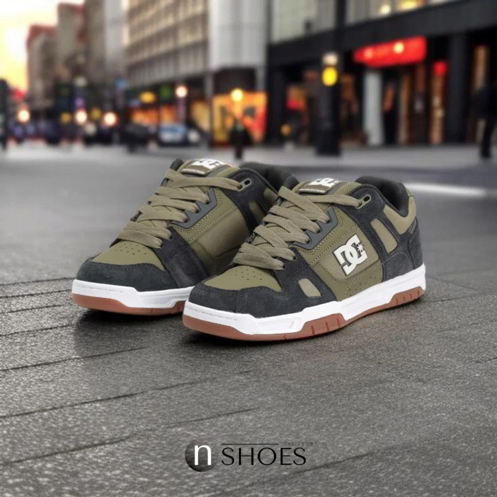 Чоловічі зелені хайтопи DC Stag 320188-ARO 5902