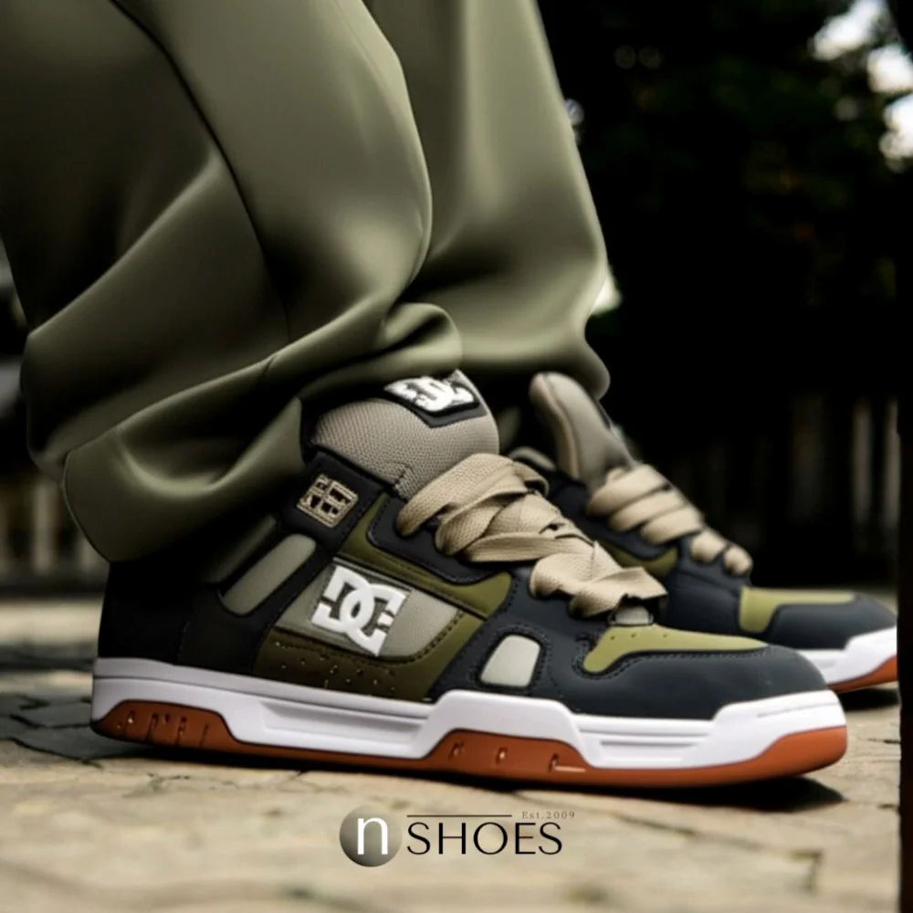 Чоловічі зелені хайтопи DC Stag 320188-ARO 5902