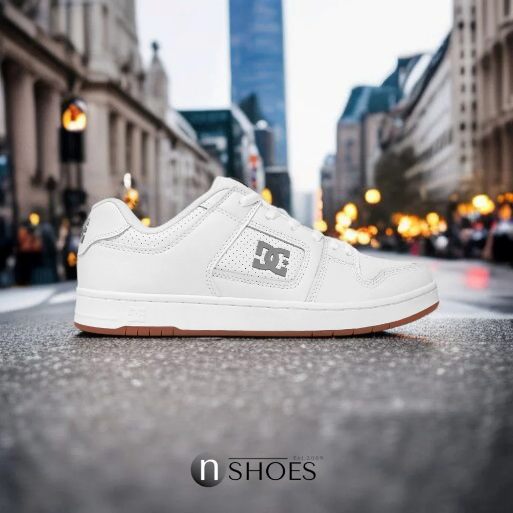 Men's white sneakers DC MANTECA 4 ADYS100765-HBW 5903