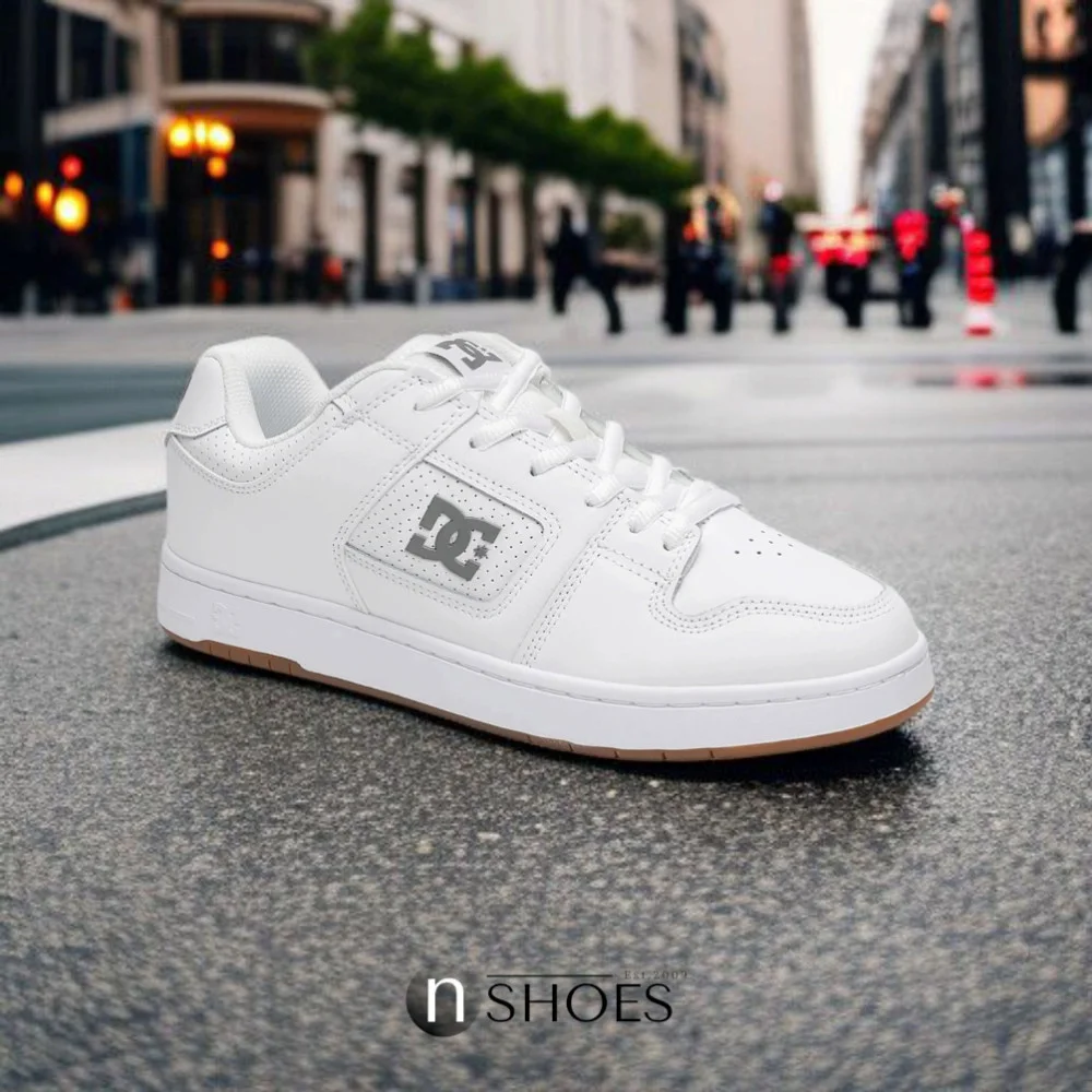 Men's white sneakers DC MANTECA 4 ADYS100765-HBW 5903