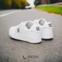 Men's white sneakers DC MANTECA 4 ADYS100765-HBW 5903