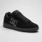 Men's black puffy sneakers with large laces hi-tops DC DC Gaveler ADYS100536 5904 original with genuine suede from the American brand