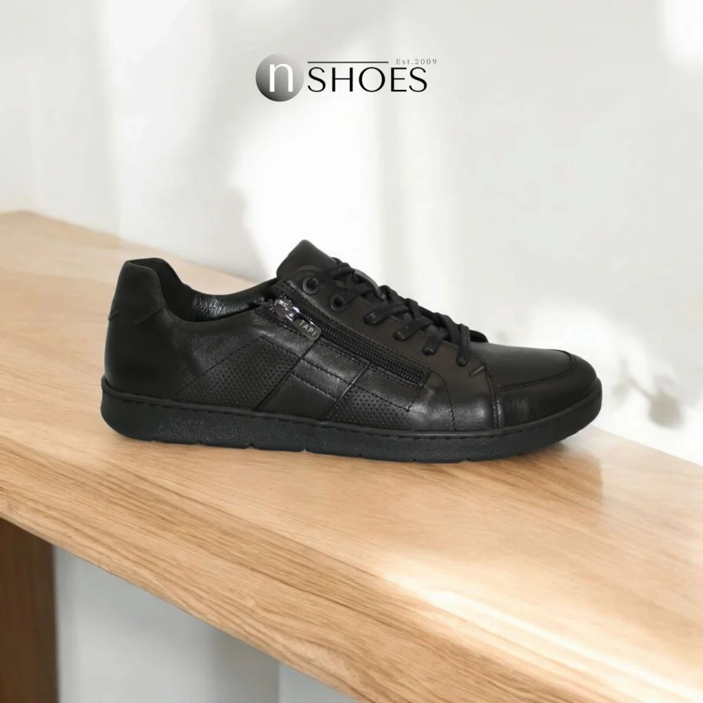 Чоловічі шкіряні кросівки Tapi (Польща) модель 5908